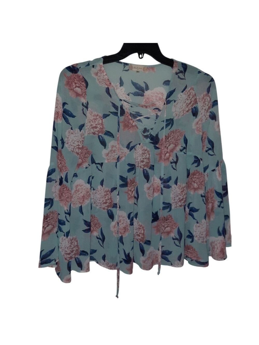 Altar'd State Blouse Long Sleeve Size Medium